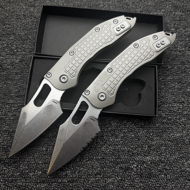 Pocket Knife Ceramic - LEMIFSHE Stitch RamL Manual Titanium Menangani