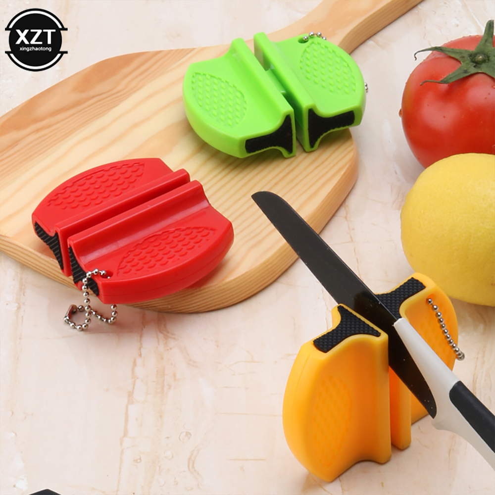 Pocket Knife Ceramic - Rautan Pisau Sisi Ganda Mini Portabel