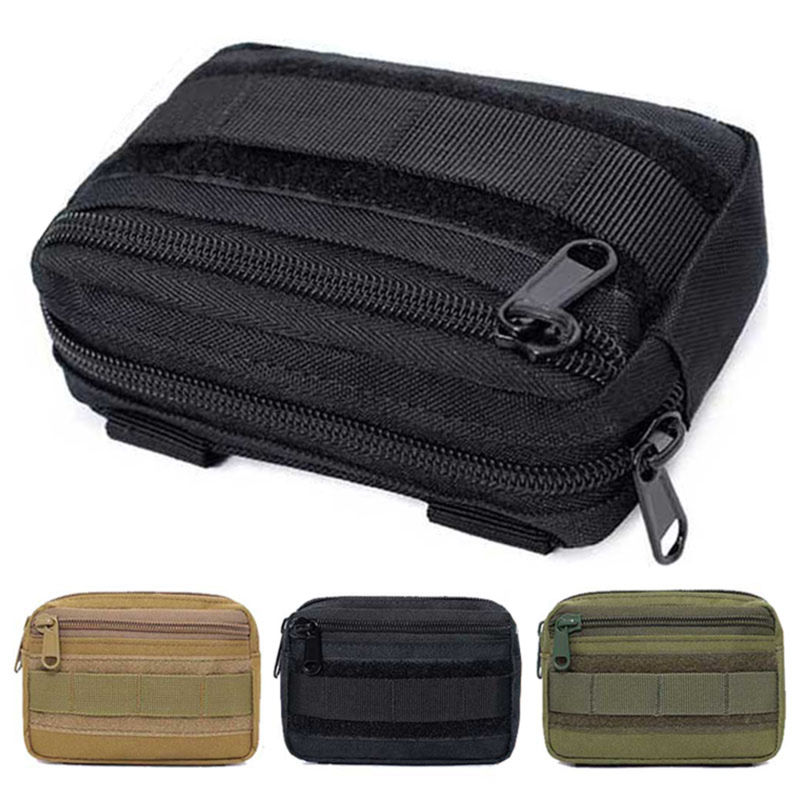 Edc Carry Belt - Dua lapisan EDC Pak taktis pria,