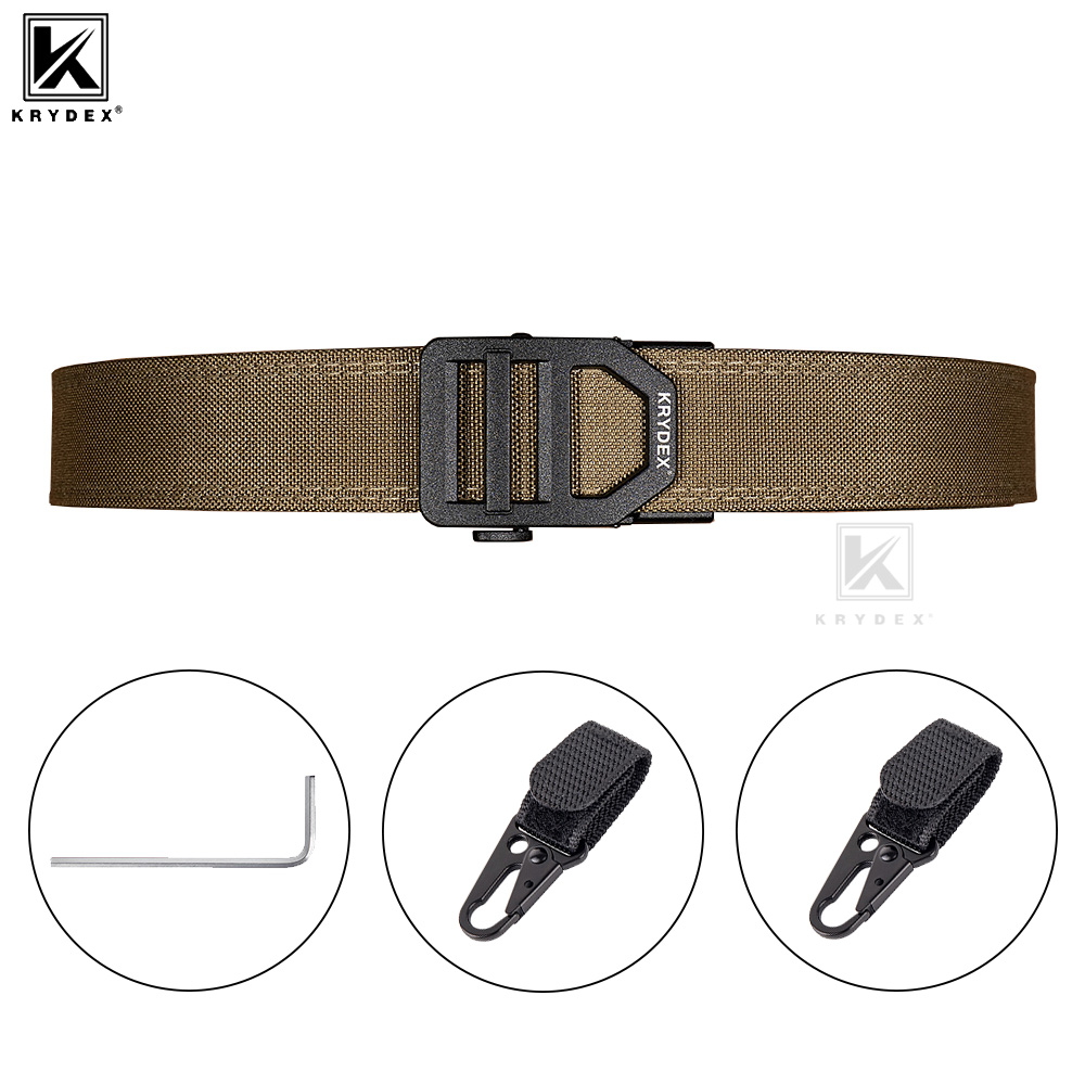 Edc Carry Belt - Sabuk Taktis KRYDEX 1.5 Inch Heavy