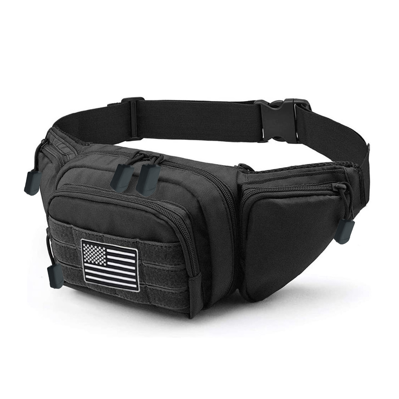 Edc Concealed Carry Fanny Pack - Tas pinggang taktis pria wanita, Sarung