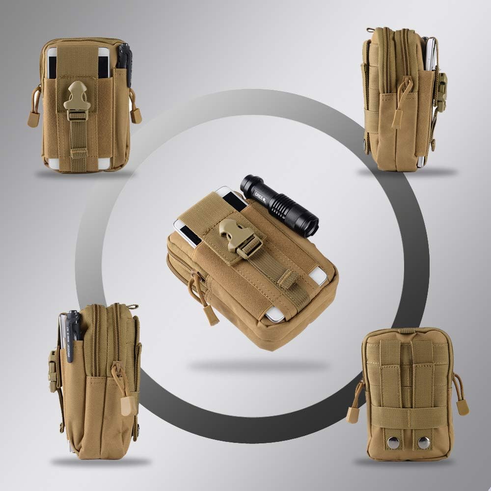Kantong Sabuk Molle Taktis Tas - Edc Carry Belt Pouch ulasan dan harga