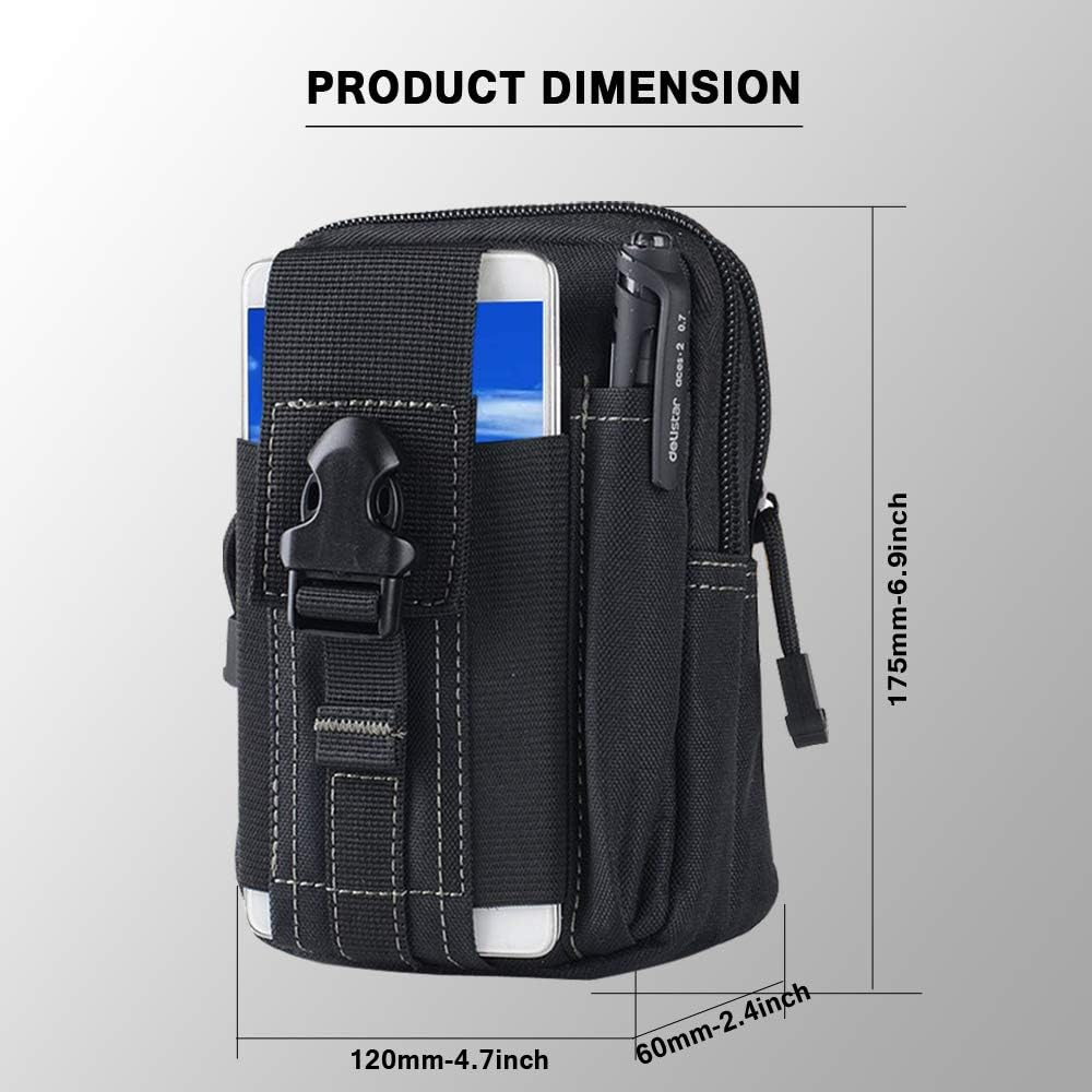Kantong Sabuk Molle Taktis Tas - Edc Carry Belt Pouch ulasan dan harga