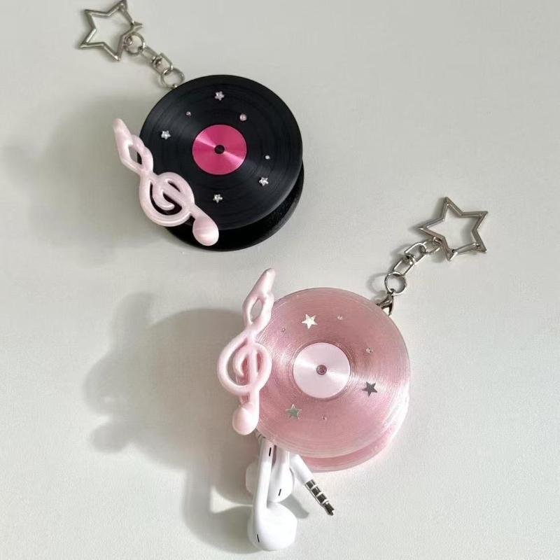 Penggulung Kabel Earphone Bent - Cable Winder Keychain ulasan dan harga