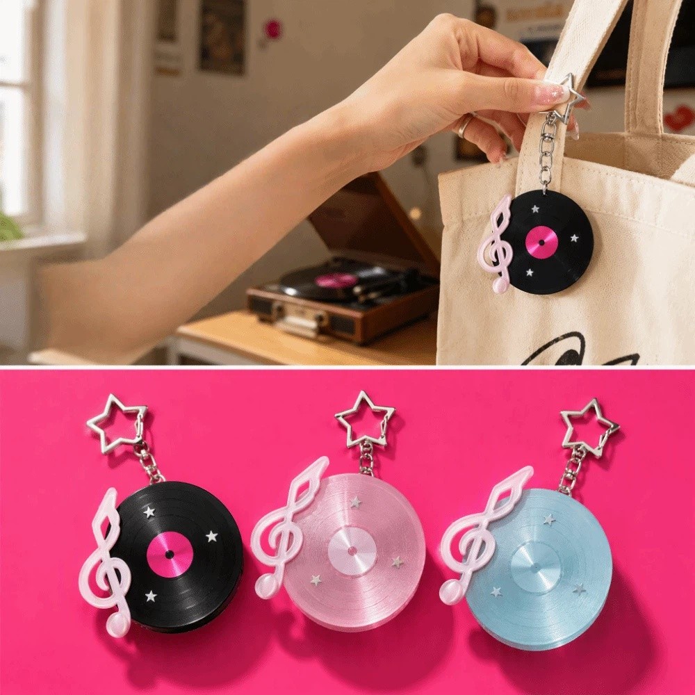 Gantungan Kunci Piringan Hitam - Cable Winder Keychain ulasan dan harga