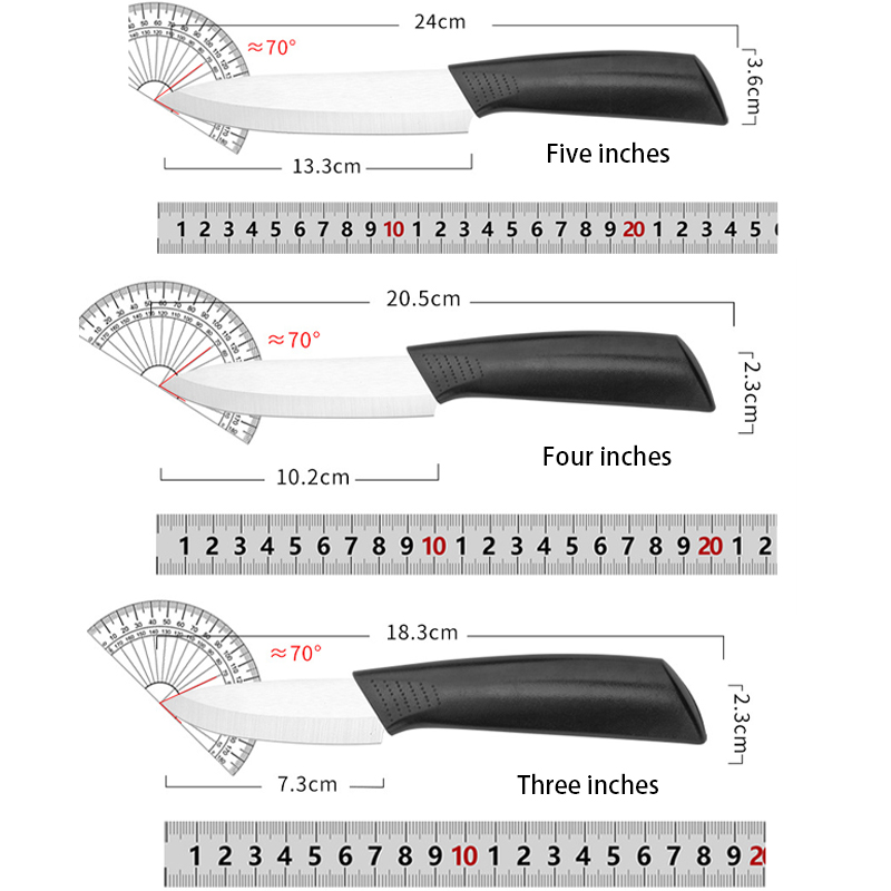Pisau Keramik 3/4/5 Inci Dapat - Pocket Knife Ceramic ulasan dan harga