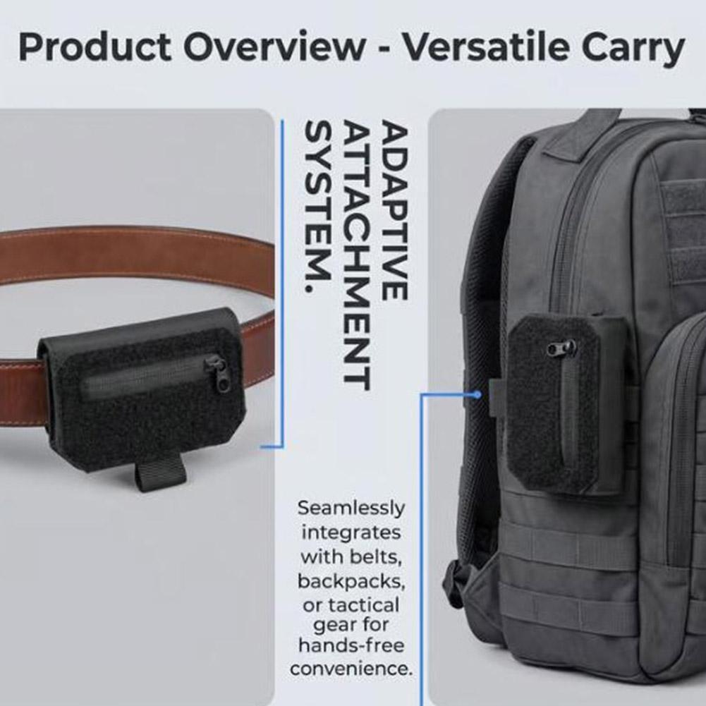 Kantong Sabuk Kompak Mini EDC, - Edc Carry Belt Pouch ulasan dan harga