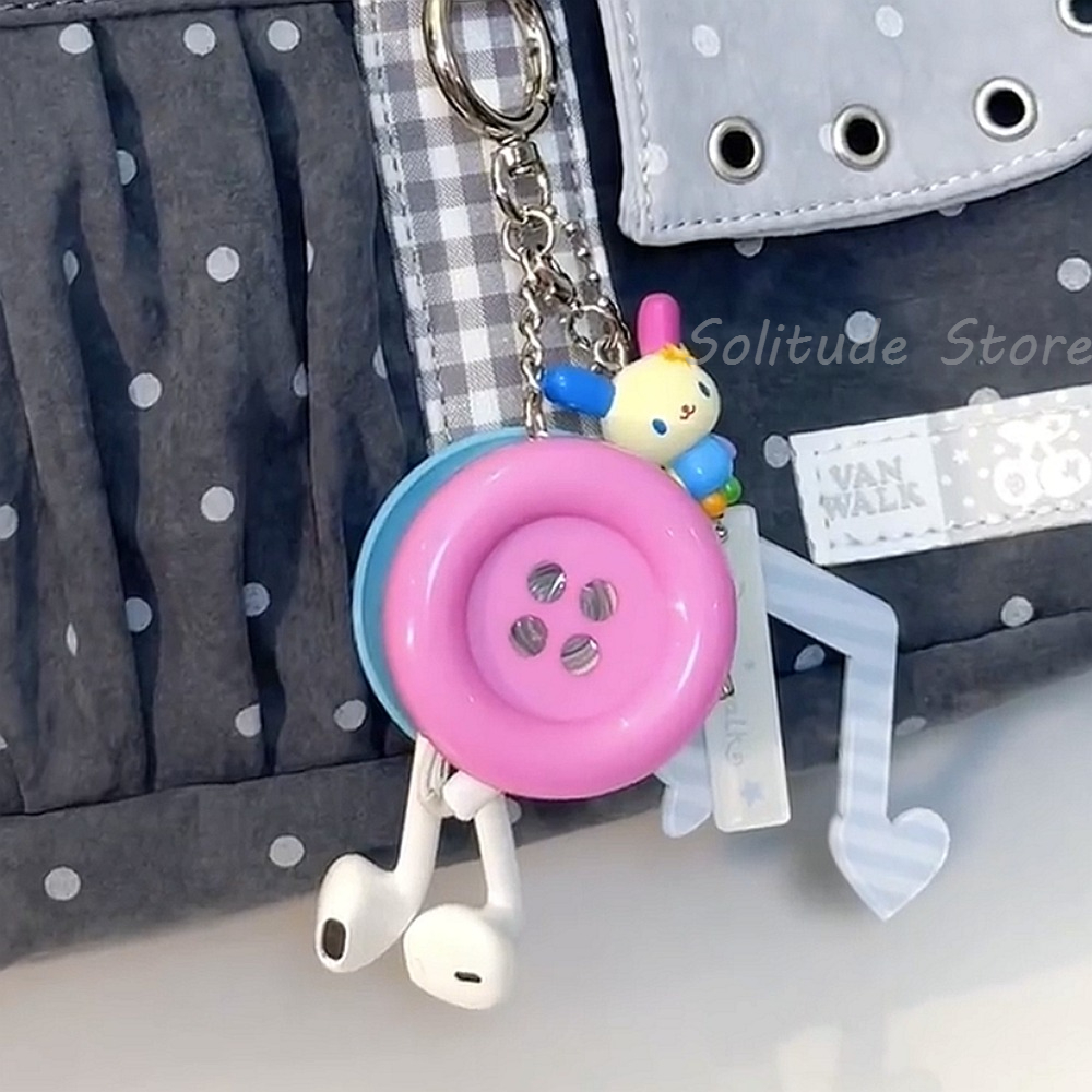 Aksesoris Dekorasi Earphone Vi - Cable Winder Keychain ulasan dan harga