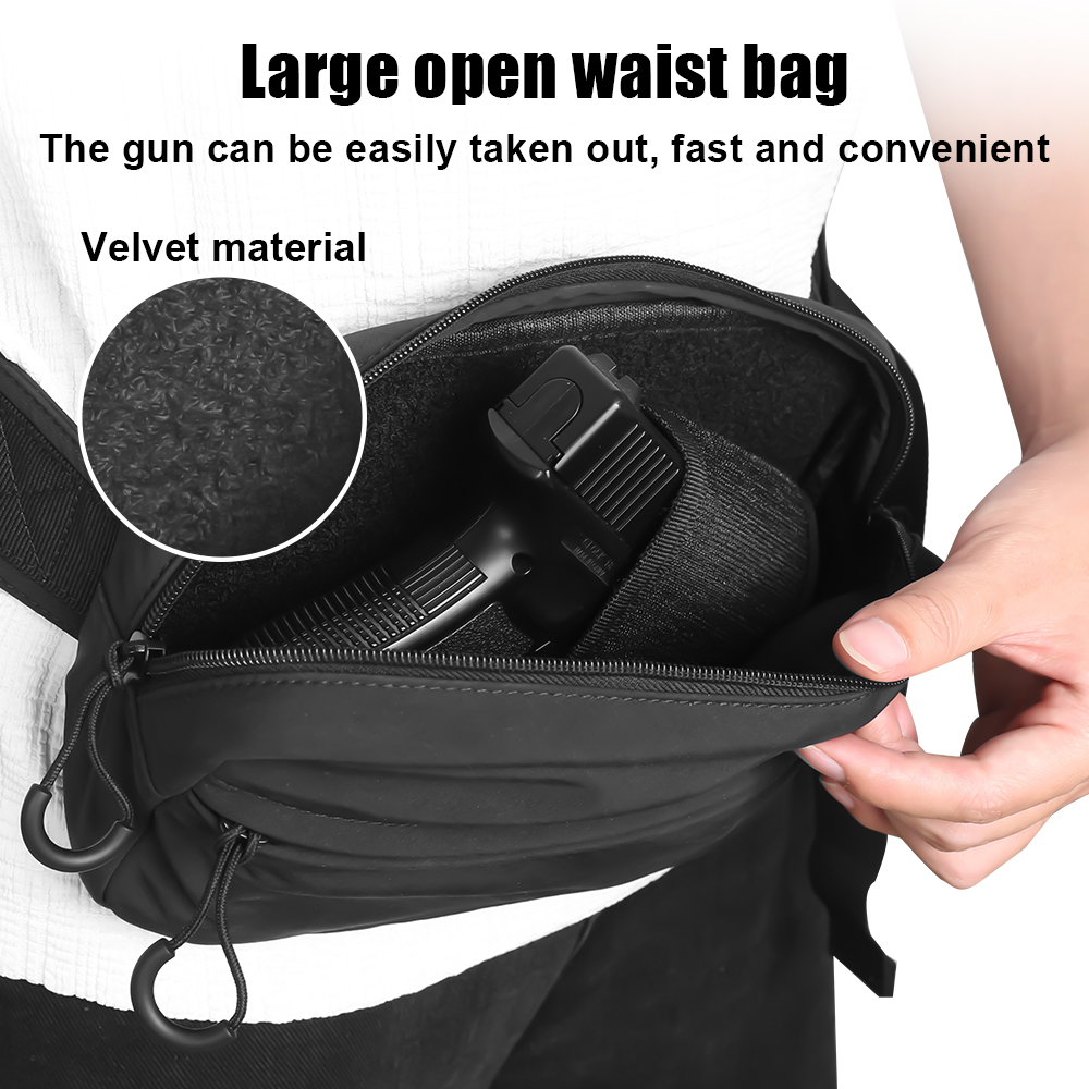 Tas Selempang Taktis Tas Pingg - Edc Concealed Carry Holster ulasan dan harga