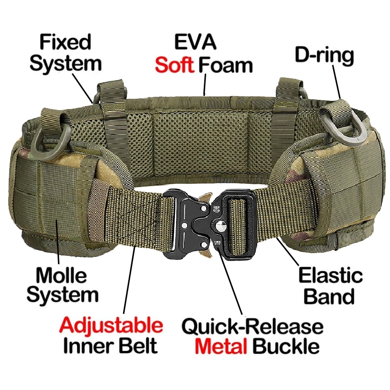 Sabuk Nilon Taktis Lepas Cepat - Edc Carry Belt ulasan dan harga