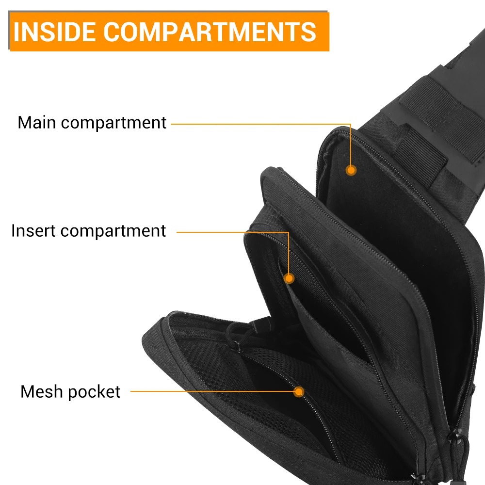 Tas Pistol Taktis untuk Menyim - Edc Concealed Carry Holster ulasan dan harga