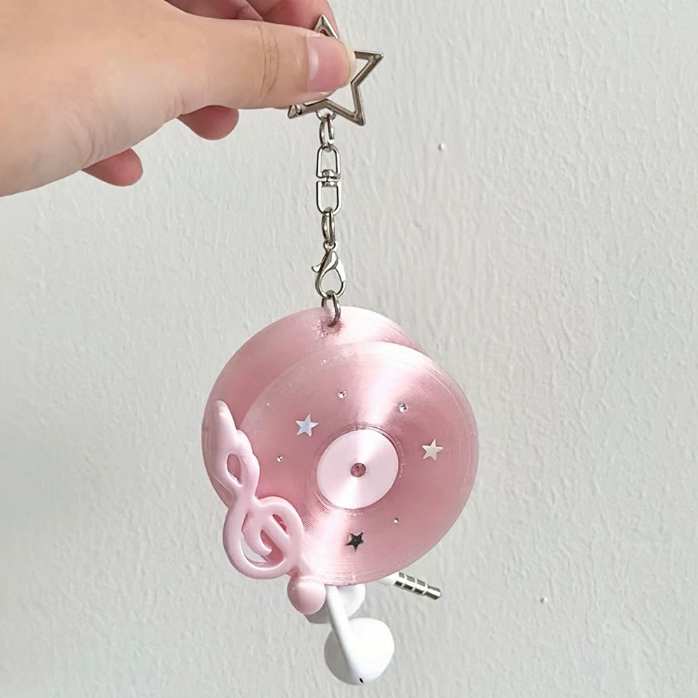 Penggulung Kabel Piringan Hita - Cable Winder Keychain ulasan dan harga