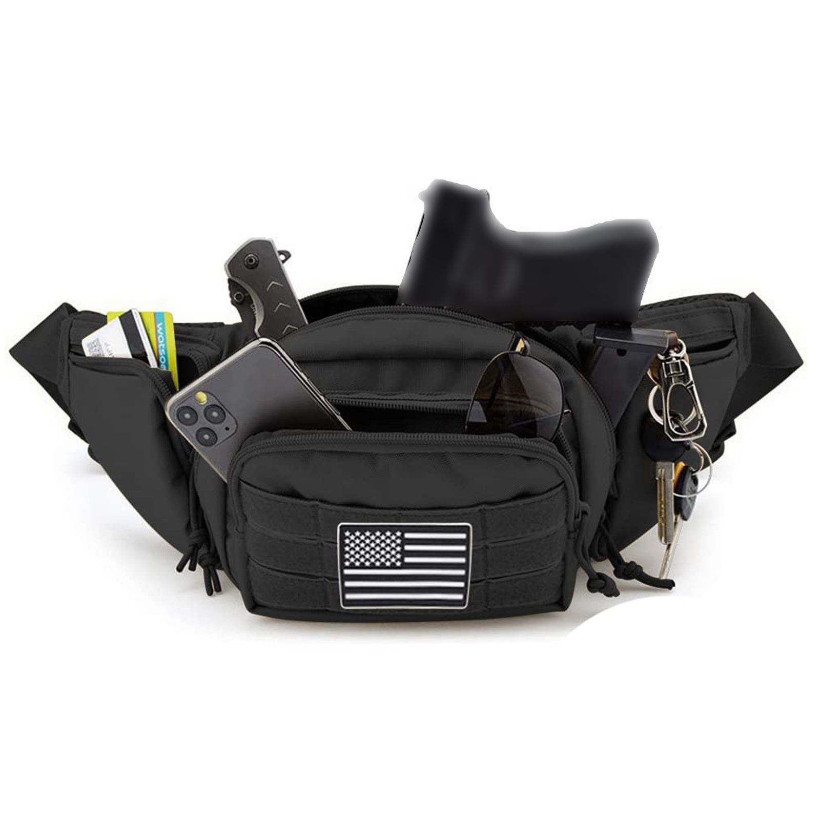 Tas Pinggang Taktis Sarung Pis - Edc Concealed Carry Holster ulasan dan harga