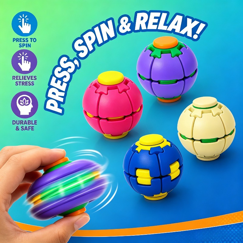 Mainan Fidget Spinner Bola 3D  - Fidget Spinner Bearing ulasan dan harga