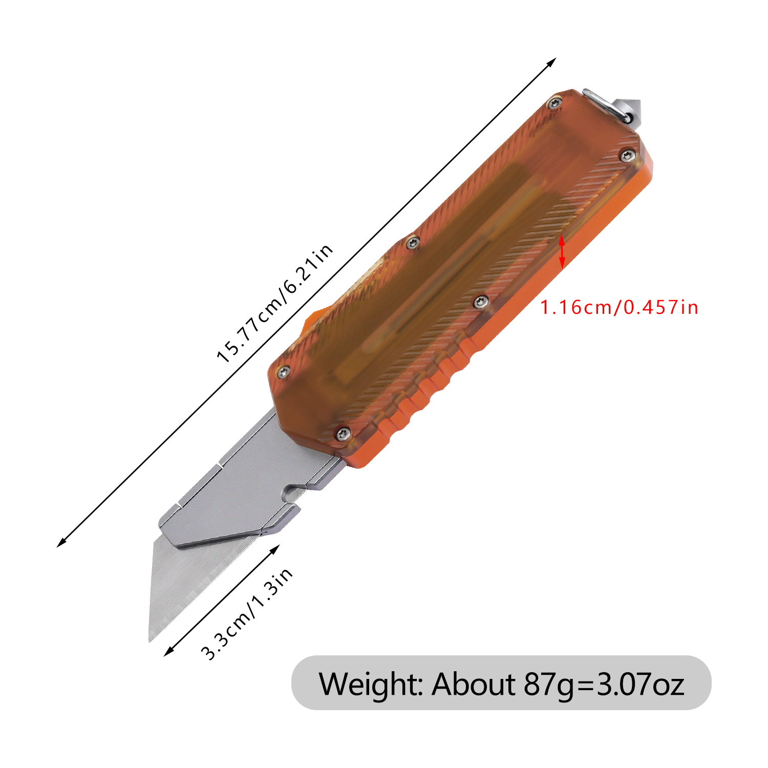 Set pisau kombinasi dua bagian - Edc Carry Piece ulasan dan harga