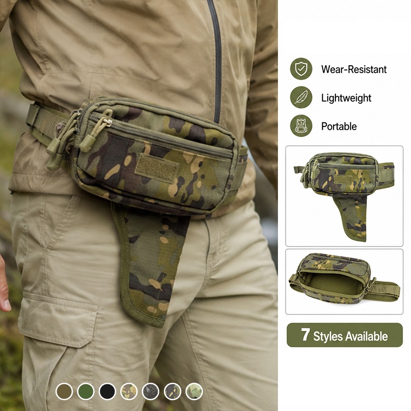 Tas Pinggang Multifungsi Nilon - Edc Concealed Carry Holster ulasan dan harga